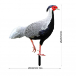 1 pieces lawn decoration pheasant garden decoration outdoor posts decoration A