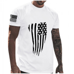 Meeste T-s&auml;rk l&uuml;hikeste varrukatega tr&uuml;kitud suvine &uuml;markaelus Top Trend vabaaja dressipluus XL