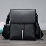 Ehtne Nahast Meeste Crossbody Kott Meeste Kott Lehma Nahast &Uuml;he &Otilde;la Kott &Uuml;he &Otilde;la Crossbody Kott must