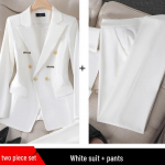 Zihong Naiste Elegantne Valge Pidulik Kost&uuml;&uuml;mikomplekt - K&otilde;rgekvaliteediline Temperament Jumalanna Stiil (8017) L