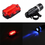 Led Lamp Jalgratta esituli + Tagumine turvaline veekindel taskulamp