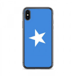 Coque &ndash; PIXELFORMA &ndash; iPhone XS &ndash; Drapeau de la Somalie &ndash; T&auml;ielik kaitse &ndash; Silikoonist supp