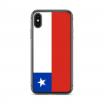 Coque - PIXELFORMA - iPhone XS Max - Drapeau du Chili - Silikoonist supp - Kaitse t&auml;ielik