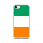 Coque iPhone &ndash; Drapeau C&ocirc;te d'Ivoire &ndash; Souple &ndash; Mitmev&auml;rviline &ndash; Vertikaalne mudel &ndash; TPU