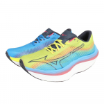 Jooksukingad Wave Rebellion PRO Kollane x Must x Sinine cm 2E [Mizuno] (As&uuml;mmeetriline) 27.0