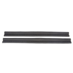 2 tk k&uuml;ljeukse l&auml;vepaku astmelaua kaitsekate kriimustusplaat Jeep Wrangler TJ 1997-2006 jaoks gray