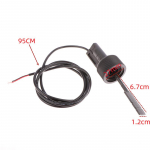 Soojuspumba veesoojendi &otilde;hukonditsioneeri jaoks must vastupidav veelaba voolul&uuml;liti sisekeerme &uuml;hendussensor