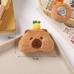 Armas Capybara Animal pl&uuml;&uuml;sist nukk pross kohev pehme t&auml;idisega riided m&auml;rgin&otilde;elad seljakotid kaunistustarvikud