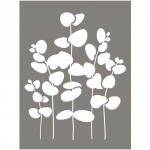 Pochoir Eucalyptus 15 x 20 cm