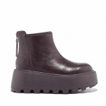 Platvorm Naiste Pahkluusaapad Nahast Keskmise Kontsaga Disainerkingad 2025 Trend Talv Gooti Gladiaator Klassikalised Mootorrattasaapad Naistele 39 pruun