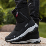 Talvised uued paksud lumesaapad pluss sametist soe k&uuml;ljet&otilde;mblukk v&auml;listingimustes vabaaja l&uuml;hikesed saapad k&uuml;lmakindlad meeste puuvillased kingad 46