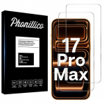 Verre Tremp&eacute; pour iPhone 17 PRO MAX [Pack 2] Film Vitre Protection Ecran Phonillico&reg;