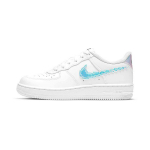 Nike Air Force 1 LV8 PS Digitaalse Swooshiga - Valged Laste tossud Must-valge CW1584-100 28