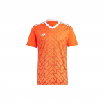 Adidas Team Icon 23 Vintage S&auml;rk Geomeetriline Muster Prindi V-kael L&uuml;hike Varrukas Jalgpallis&auml;rk Meeste s&auml;rgid Punane IC1251 S