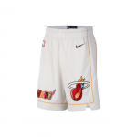 Nike NBA Miami Heat City Edition Swingman L&uuml;hikesed P&uuml;ksid Valge Meeste Streetwear DO9663-100 L