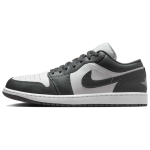 Air Jordan 1 Low Hall Valge Meeste Tossud 553558-044 42.5 gray
