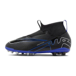 Nike Mercurial Superfly 9 Academy AG Muru libisemisvastased l&ouml;&ouml;gisummutavad vastupidavad madalad laste jalgpallisaapad Laste jalgpallisaapad Must DJ5613-040 37.5