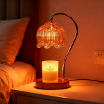 Romantiline aroomiteraapia vaha sulatamise lamp K&uuml;&uuml;nla sulatamise lamp Magamistoa vaha sulatamise lamp Taimeriga h&auml;mardatav aroomiteraapia lamp l&otilde;hn S&uuml;nnip&auml;evakingitus B kollane