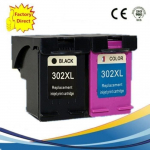 2 X &Uuml;mbert&ouml;&ouml;deldud tindikassetti Hp 302 Xl 302xl Hp302xl Hp302 Deskjet 1110 2130 3630 3830 1115 2134 2135 1112 3632 I027DA