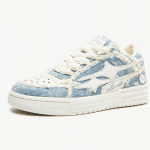 Naiste kingad meestele Tennise Retro Mood T&auml;hekingad Valge Nahk Meeste tossud Paar V&auml;lisspordi Vabaaja kingad 37 taevasinine v&auml;rv