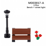 MOOXI Linnufarm MOC Osad Figuurid Ehitusklotside Komplekt Taim Puu Leht Lill Rohi Aed Mudel S&otilde;brad Klotsid M&auml;nguasjad Lastele