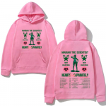 Mariah the Scientist Hearts Sold Separately Tour 2026 Kapuutsiga taskuga sviiter Pikkade varrukatega Lihtsus mehed/naised Pullover S