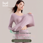 MiiOW Women's Modal Lightweight Thermal Underwear Set L (100-125 lbs)