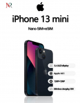Renoveeritud Apple iPhone 13 mini nutitelefon Nano-SIM+eSIM-iga 128GB must