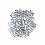 ECR036 100 tk Sisemine V&auml;limine Uksek&auml;epide Pagasiruumi Kapoti Luku Riiiv Vabastuskaabel Tross Otsik Poldiga Peatus N&ouml;&ouml;pniit 6x10 mm Augu L&auml;bim&otilde;&otilde;t: 2,2 mm