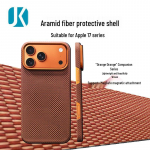 Apple 17 Pro Max magnetiline kevlarkest - aramiidkiudude kaitsekate iPhone 17 jaoks iPhone 17 Air