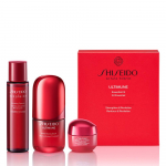 SHISEIDO Ultimune Essential Kit 30ml seerumit 70ml toonikut 30g kreemi Eksklusiivne nahahoolduskomplekt Proovimiseks Reisimiseks ja kuivuse vastu Shiseido + + E-kaubandus &