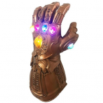 Thanos Infinity Gauntlet LED-kinda valgustusega t&auml;iskasvanute peo cosplay-rekvisiit kost&uuml;&uuml;m