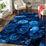3D ilus lilleline teema Rooside Pojengi Vaip Elutuba Magamistuba Diivan Suure pindalaga Dekoratiivne Matt Laste M&auml;ngimiseks Pehme Libisemisvastane Vaip Kingitus 50x80cm (20x31in)