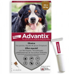 Advantix Koerale Antiparasitaarne Lahendus V&auml;ga Suur T&otilde;ug 40&ndash;60 kg 4 pipetti