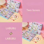 Zootopia/lafufu &uuml;llatuskarp, Sisaldab 40 erinevat mudelit, Halloweeni dekoratsioonid, J&otilde;ulukingitused lastele, t&auml;iskasvanutele ja teismelistele 80 holes-labubu+labubu