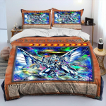 3D Yu-Gi-Oh MONSTER CARD Anime Tekikate Voodipesukomplekt, Tekikate Voodikomplekt Tekikate Padjap&uuml;&uuml;r, Kuninga Suuruses Kuninganna Suuruses Voodikomplekt Laps AU Single(140x210cm)