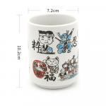 Jaapani Impression Keraamilised Kruusid 300ml Tee Vein Sushi Sake Tass Naljakas Pere Restorani Kaunistus Reisi Kingitus S&otilde;pradele 300ml