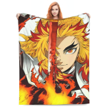 Leegi Hashira Kyojuro Rengoku Tekid Anime Demon Slayer Palus Naljakas Soe Visketekk Katteks Kevad/S&uuml;gis 30x40in