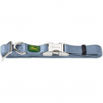 Collier - HUNTER - Vario-Basic - Taille M - Couleur bleu fum&eacute; - Aluminium l&eacute;ger sinine