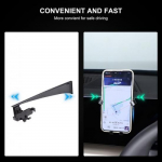 Navigation Screen Mount Bracket Cell Phone Holder For BMW 5 Series G60 i5 2024+