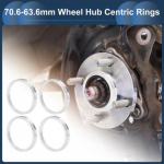 OD 706mm to ID 636mm Car Wheel Hub Centric Rings Aluminium Alloy 4 Pcs