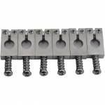 1 komplekt 6 tk PRS stiilis roostevabast terasest sadul PRO tremolo kitarri sillale(CR) CR