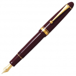 Pilot Custom 742 s&uuml;gavpunane t&auml;itesulepea, peene teraga, (F) FKK-2000R-DR-F punane