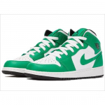 Air Jordan 1 Mid Lucky Green Noorte suurus GS Retro tossud DQ8423-301 EU 36.5 roheline
