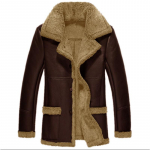 Talvine karusnahaga integreeritud paksendatud mantel kunstnahast sametist meeste mantel v&auml;lisjakk 5XL tumepruun v&auml;rv
