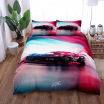 Gt3 Ralli Tekikott Komplekt King Queen Double Full Twin &Uuml;hekordne Suurus Voodipesukomplekt EU Single(135*200cm)3pcs