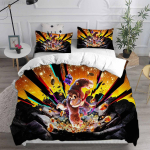D-Donkey K-Kong B-Bananza Voodipesukomplektid &Uuml;he-/Kaheinimese Suurused Tekikottkomplekt 2/3 Osaline Komplekt Kingitused M&auml;nguritele Lastele T&auml;iskasvanu Suurus 150*200cm 3pcs