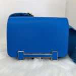Klotskingide kott naiste uus nahast kerge luksuslik kitsenahast muster v&auml;ike ruudukujuline kott moodne k&otilde;rgekvaliteediline &uuml;hekordne &otilde;lg-crossbody tofu kott length 20xthickness 6xheight 15cm