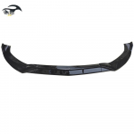 2015-2019 Mercedes C-klass W205 Eesmise huule jagaja 3-osaline C300 Spoilerikomplekt Gloss Black