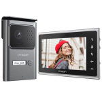 TMEZON Vid&eacute;ophone, Moniteur Couleur de 7 Pouces, Audio Bidirectionnel, Vision Nocturne